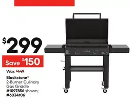 Lowe's 2-Burner Culinary Gas Griddle offer