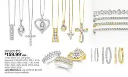 JC Penney 1/4 to 5/8 ct. t.w. lab-grown diamond§ offer