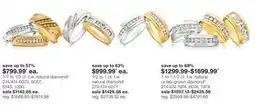 JC Penney 1/7 to 1/3 ct. t.w. natural diamond‡ offer