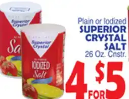 Bravo Supermarkets SUPERIOR CRYSTAL SALT offer