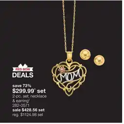 JC Penney 2-pc. set necklace & earring‡ offer