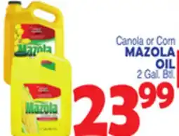 Bravo Supermarkets MAZOLA OIL offer