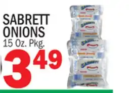 Bravo Supermarkets SABRETT ONIONS offer