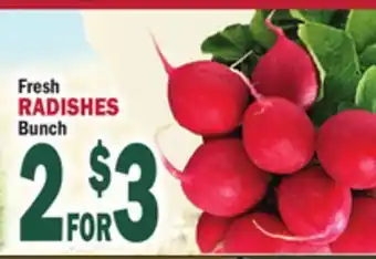 Bravo Supermarkets RADISHES offer