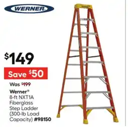 Lowe's 8-ft NXT1A Fiberglass Step Ladder offer