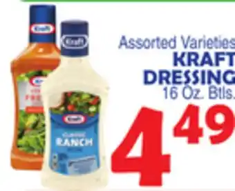 Bravo Supermarkets KRAFT DRESSING offer