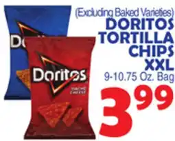 Bravo Supermarkets DORITOS TORTILLA CHIPS XXL offer