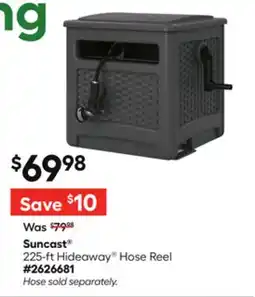 Lowe's 225-ft Hideaway Hose Reel offer