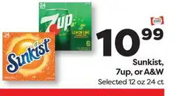 Weis Markets Sunkist, 7up, or A&W offer