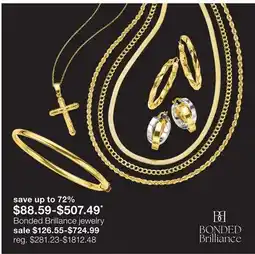 JC Penney Bonded Brillance jewelry offer