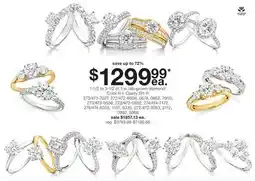 JC Penney 1-1/2 to 3-1/2 ct. t.w. lab-grown diamond‡ offer