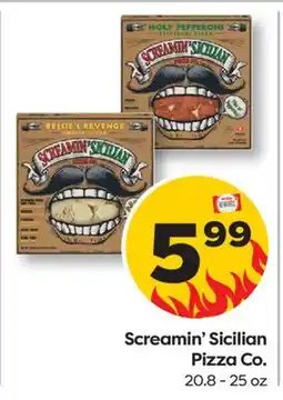 Weis Markets Screamin' Sicilian Pizza Co offer