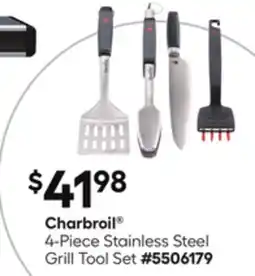 Lowe's 4-Piece Stainless Steel Grill offer