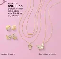 JC Penney Demi fine jewelry offer