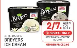 Kings Food Markets BREYERS ICE CREAM offer