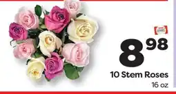 Weis Markets 10 Stem Roses offer
