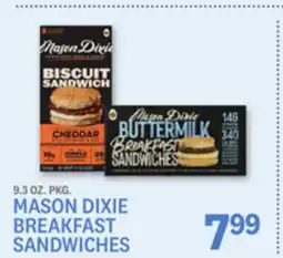 Kings Food Markets MASON DIXIE BREAKFAST SANDWICHES offer