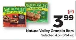 Weis Markets Nature Valley Granola Bars offer
