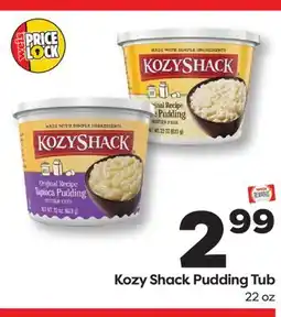 Weis Markets Kozy Shack Pudding Tub offer