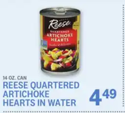 Kings Food Markets REESE QUARTERED ARTICHOKE HEARTS IN WATER offer