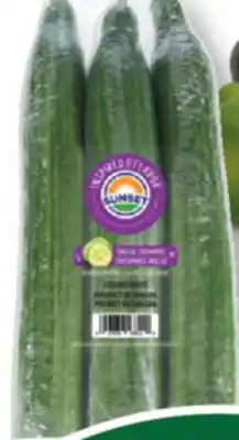 Weis Markets Long English Cucumbers offer