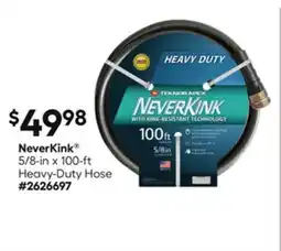 Lowe's 5/8-in x 100-ft Heavy-Duty Hose offer