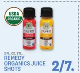 Kings Food Markets REMEDY ORGANICS JUICE SHOTS offer