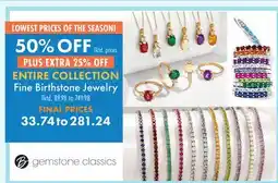 Boscov's Fine Birthstone Jewelry offer