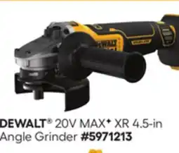 Lowe's 20V MAX XR 4.5-in Angle Grinder offer