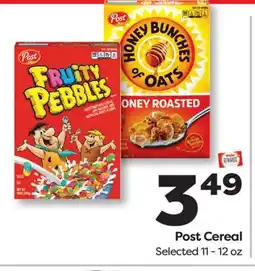 Weis Markets Post Cereal offer