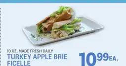 Kings Food Markets TURKEY APPLE BRIE FICELLE offer