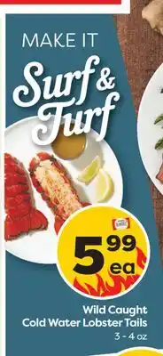 Weis Markets Wild Caught Cold Water Lobster Tails offer