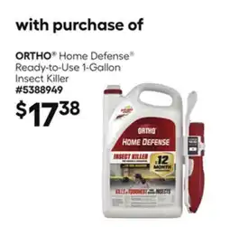 Lowe's Home Defense Ready-to-Use 1-Gallon Insect Killer offer