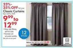 Boscov's Classic Curtains offer