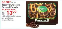 Boscov's Boscov's Chocolate Covered Pretzels offer