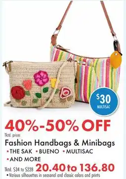 Boscov's Fashion Handbags & Minibags offer