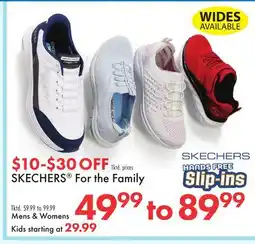 Boscov's SKECHERS For the Family offer