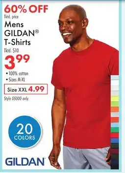 Boscov's Mens GILDAN T-Shirts offer