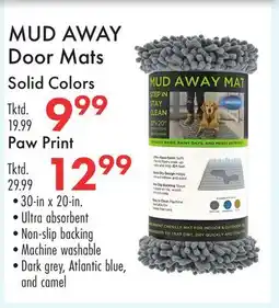 Boscov's MUD AWAY Door Mats offer