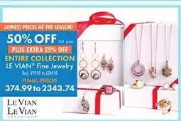 Boscov's LE VIAN Fine Jewelry offer