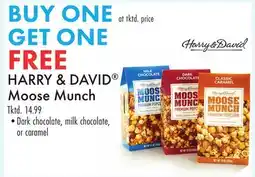 Boscov's HARRY & DAVID Moose Munch offer