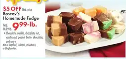 Boscov's Boscov's Homemade Fudge offer