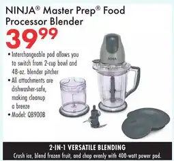 Boscov's NINJA Master Prep Food Processor Blender offer