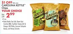 Boscov's CAROLINA KETTLE Chips offer