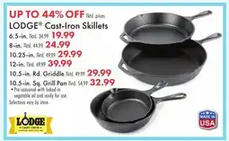 Boscov's LODGE Cast-Iron Skillets offer