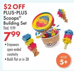 Boscov's PLUS-PLUS Scoops Building Set offer