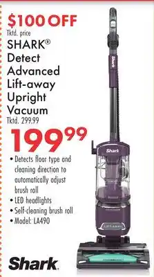 Boscov's SHARK Detect Advanced Lift-away Upright Vacuum offer