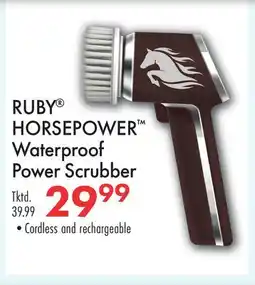 Boscov's RUBY HORSEPOWER Waterproof Power Scrubber offer