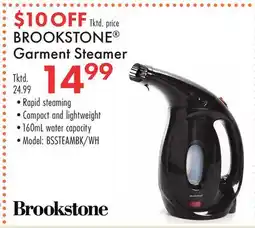 Boscov's BROOKSTONE Garment Steamer offer