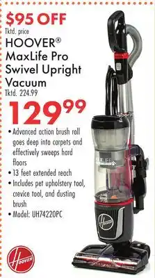 Boscov's HOOVER MaxLife Pro Swivel Upright Vacuum offer